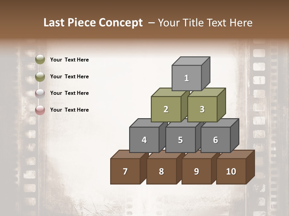 Film Entertainment Material PowerPoint Template