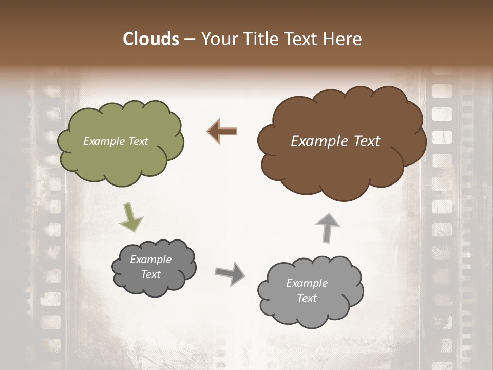 Film Entertainment Material PowerPoint Template