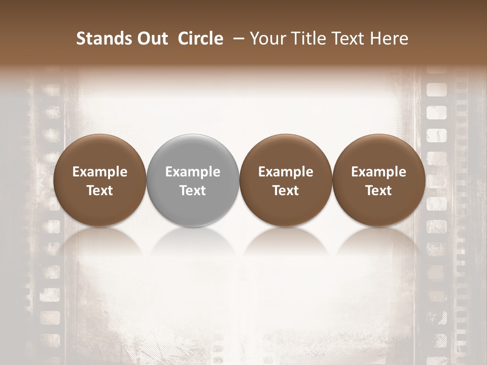 Film Entertainment Material PowerPoint Template