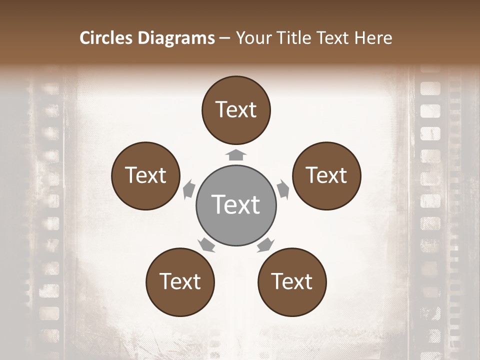 Film Entertainment Material PowerPoint Template