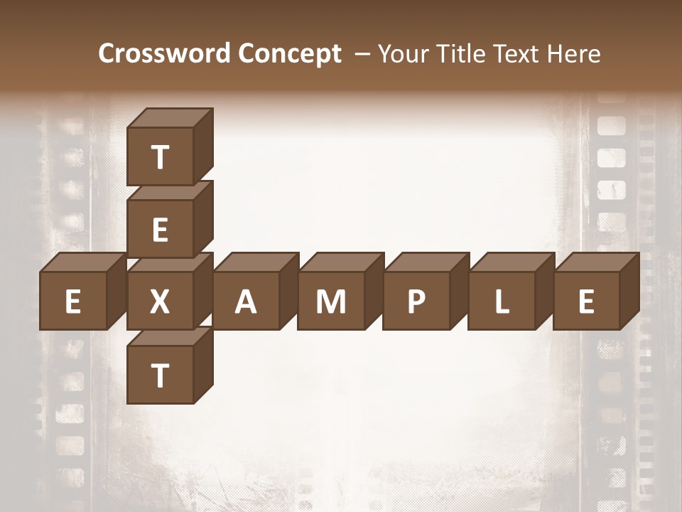 Film Entertainment Material PowerPoint Template