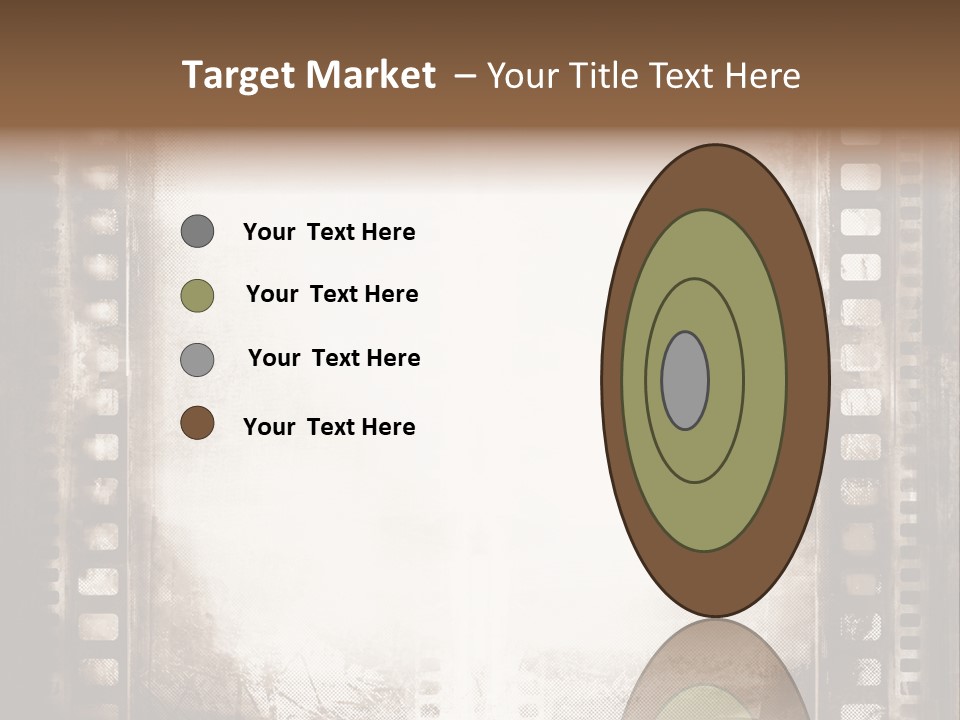 Film Entertainment Material PowerPoint Template