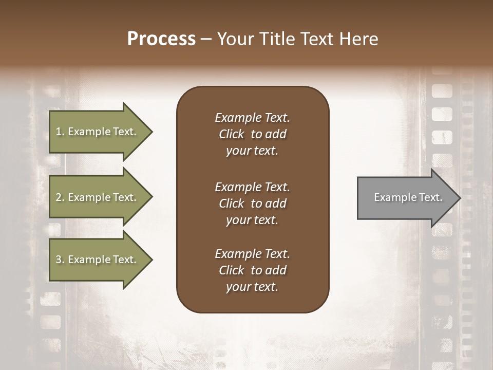 Film Entertainment Material PowerPoint Template