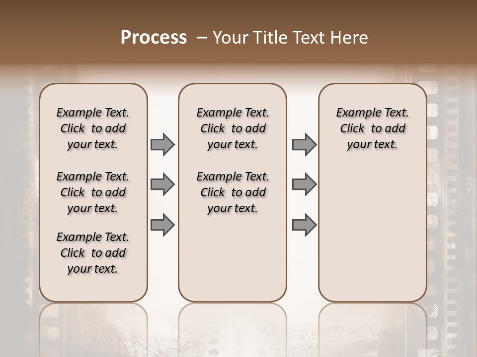 Film Entertainment Material PowerPoint Template