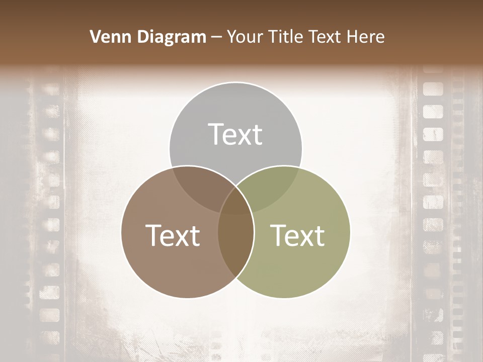 Film Entertainment Material PowerPoint Template