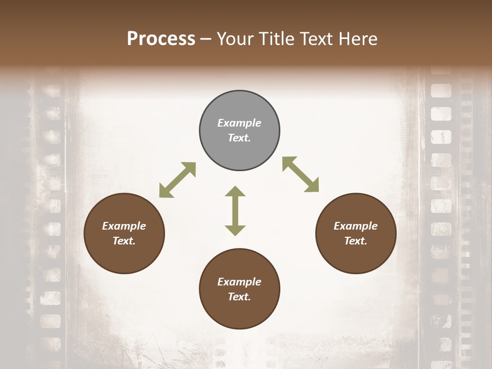 Film Entertainment Material PowerPoint Template