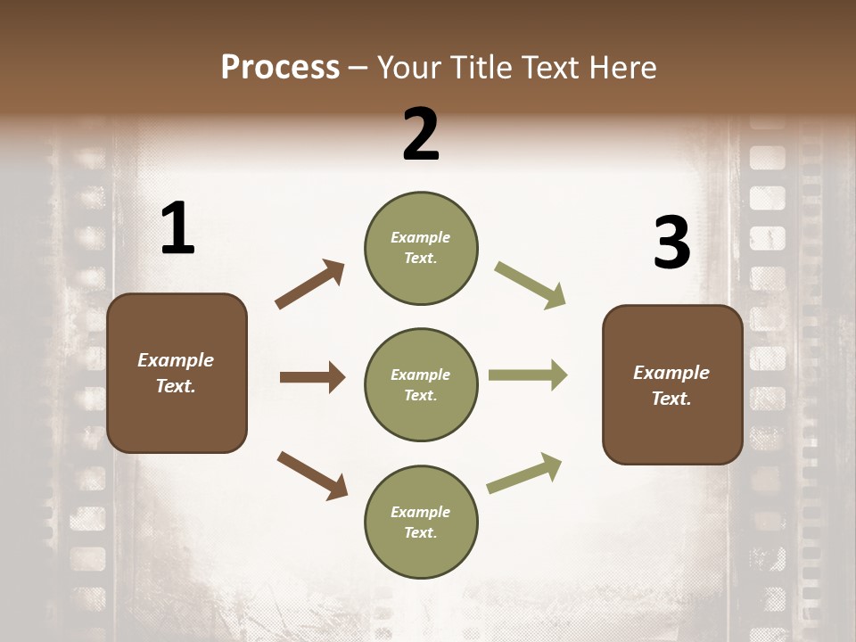 Film Entertainment Material PowerPoint Template