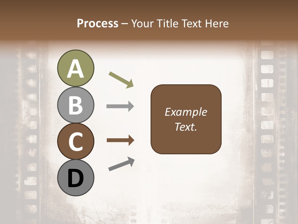 Film Entertainment Material PowerPoint Template