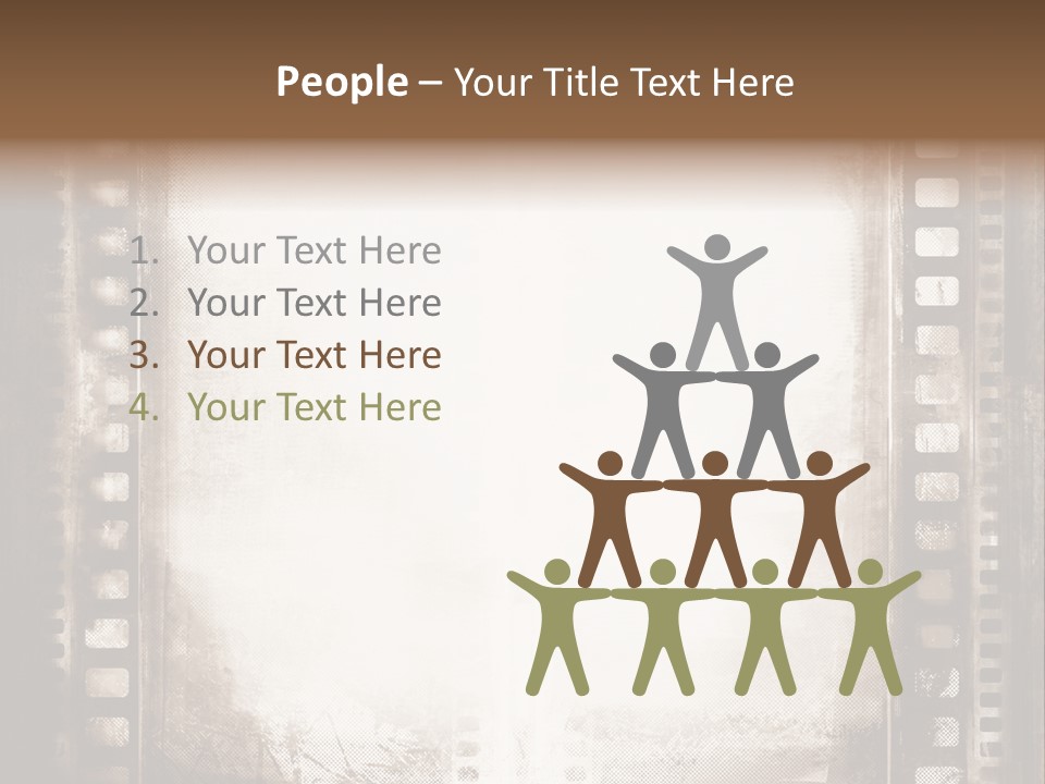 Film Entertainment Material PowerPoint Template