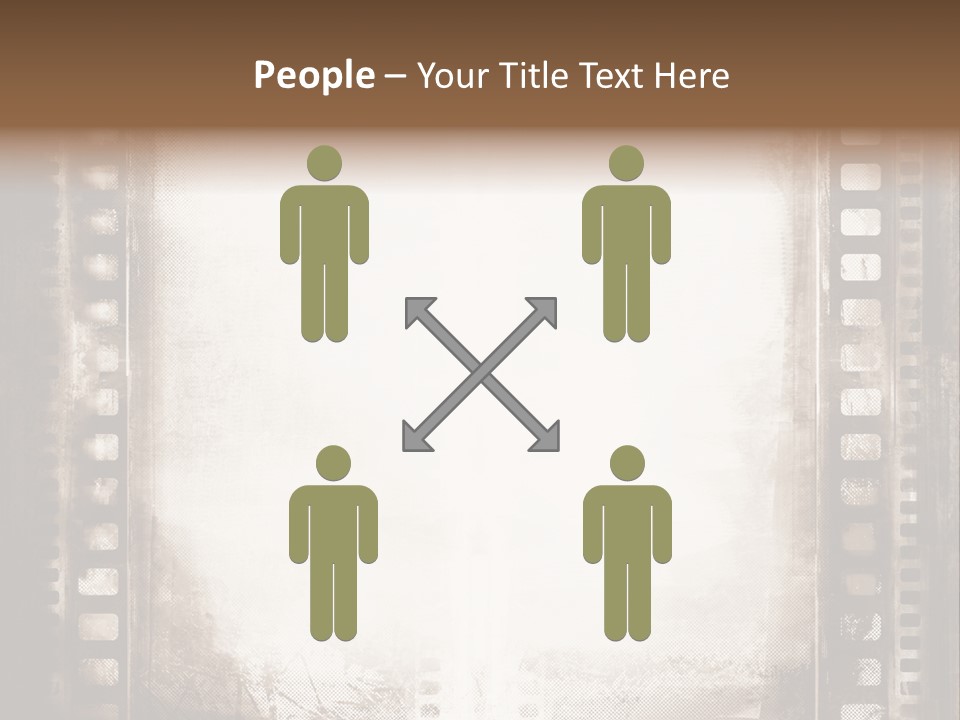 Film Entertainment Material PowerPoint Template