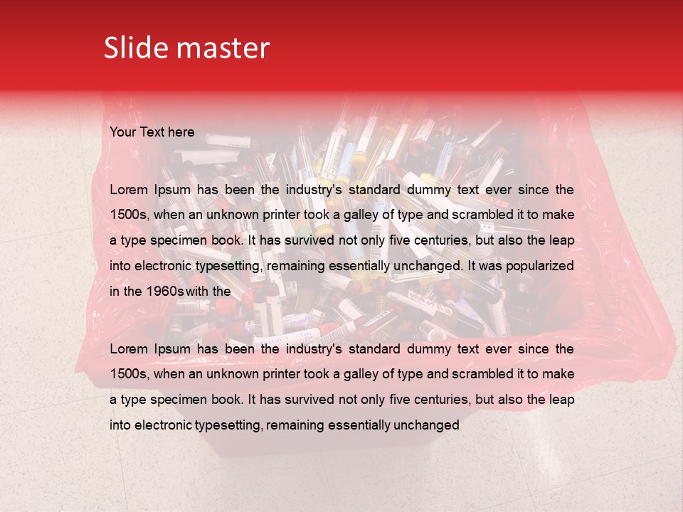 Plasma Biohazard Analysis PowerPoint Template