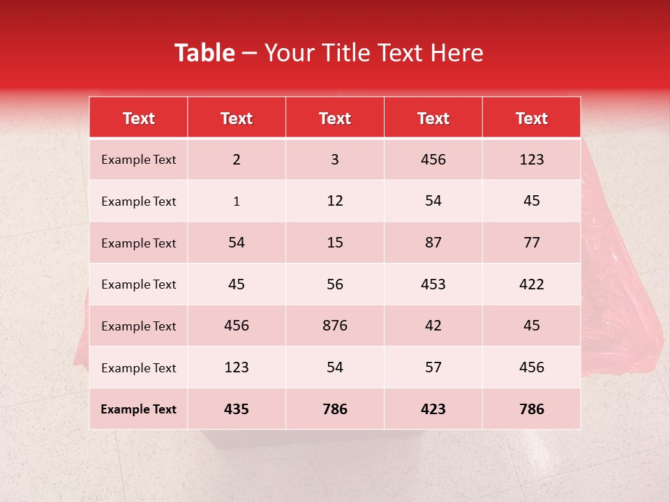 Plasma Biohazard Analysis PowerPoint Template