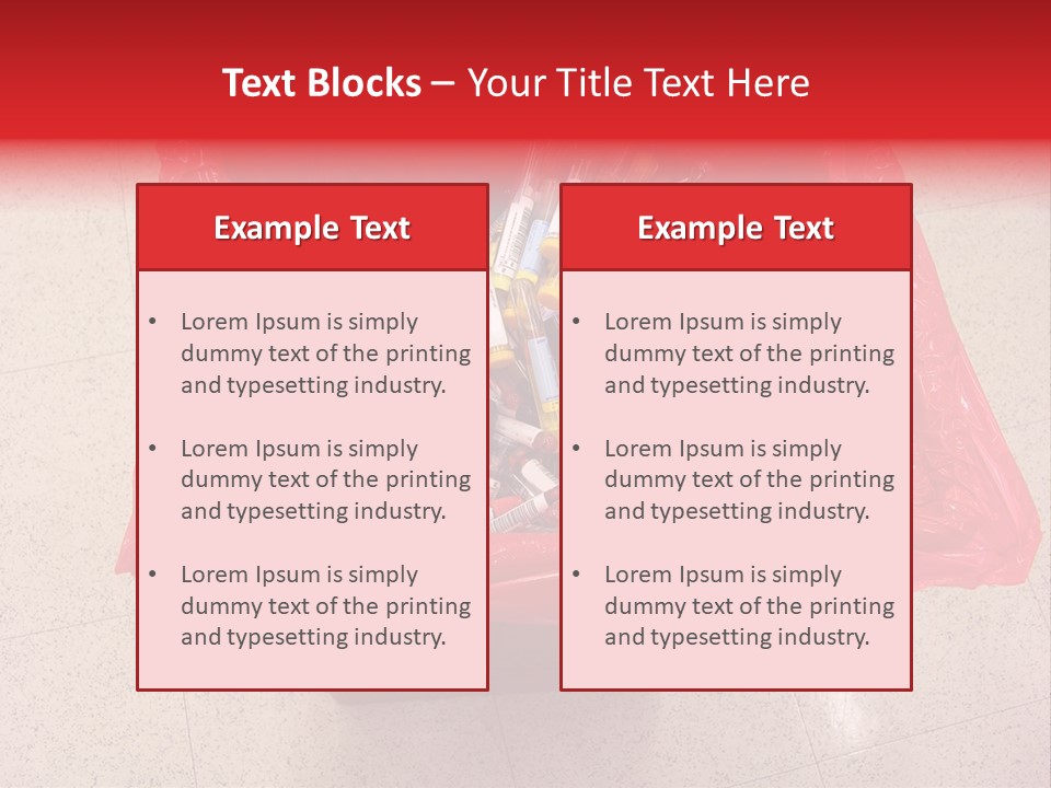 Plasma Biohazard Analysis PowerPoint Template