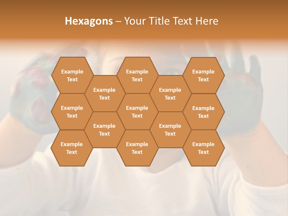 Hand Green Little PowerPoint Template