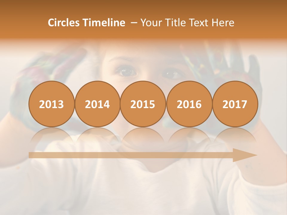 Hand Green Little PowerPoint Template