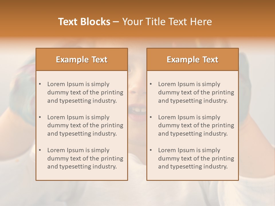 Hand Green Little PowerPoint Template