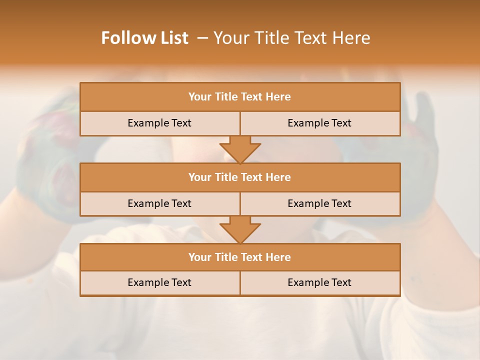 Hand Green Little PowerPoint Template