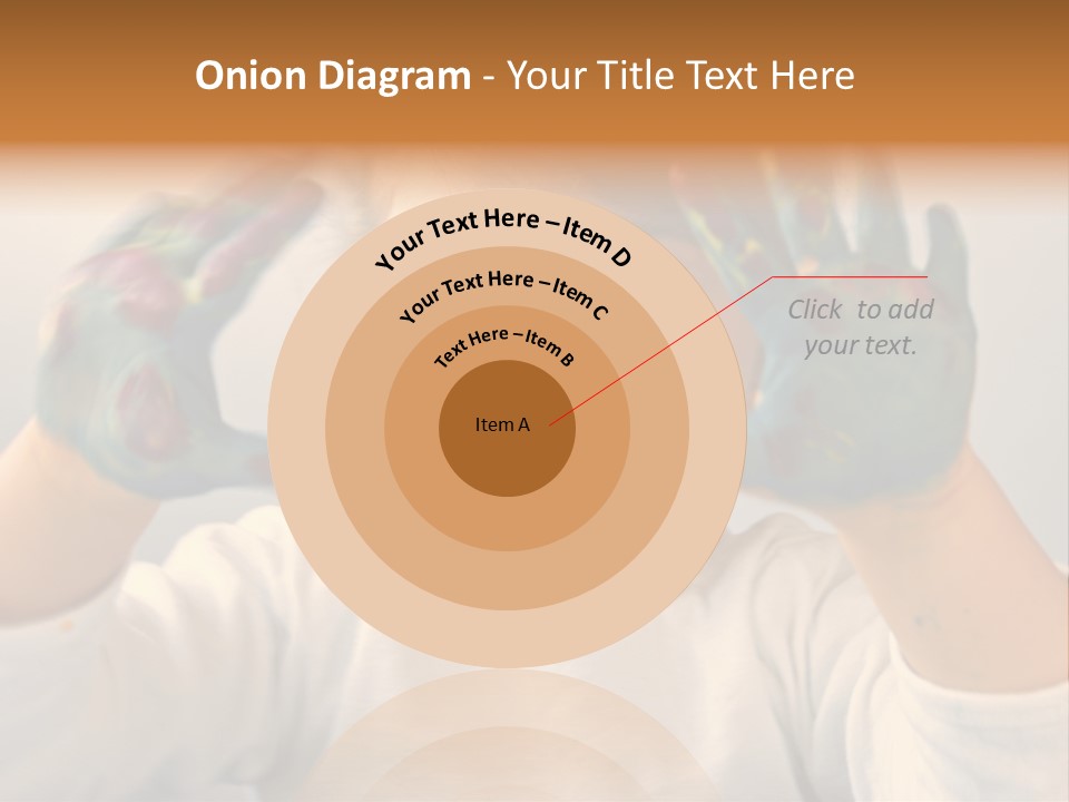 Hand Green Little PowerPoint Template