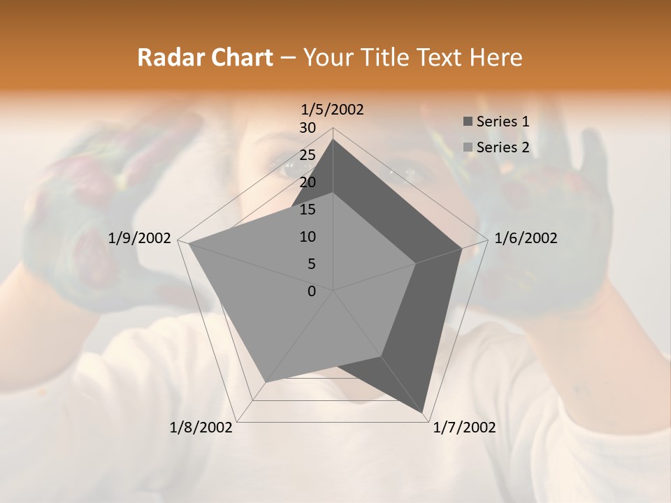 Hand Green Little PowerPoint Template