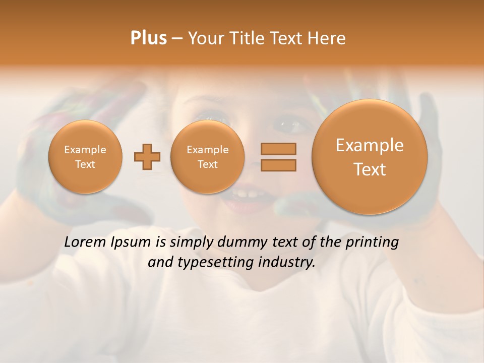 Hand Green Little PowerPoint Template