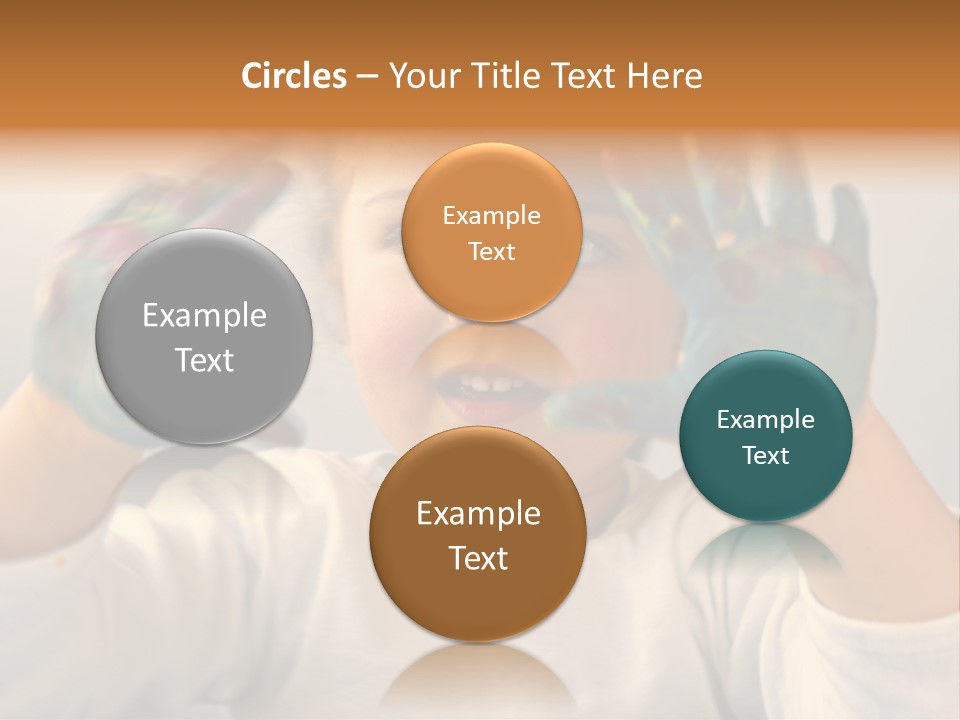 Hand Green Little PowerPoint Template