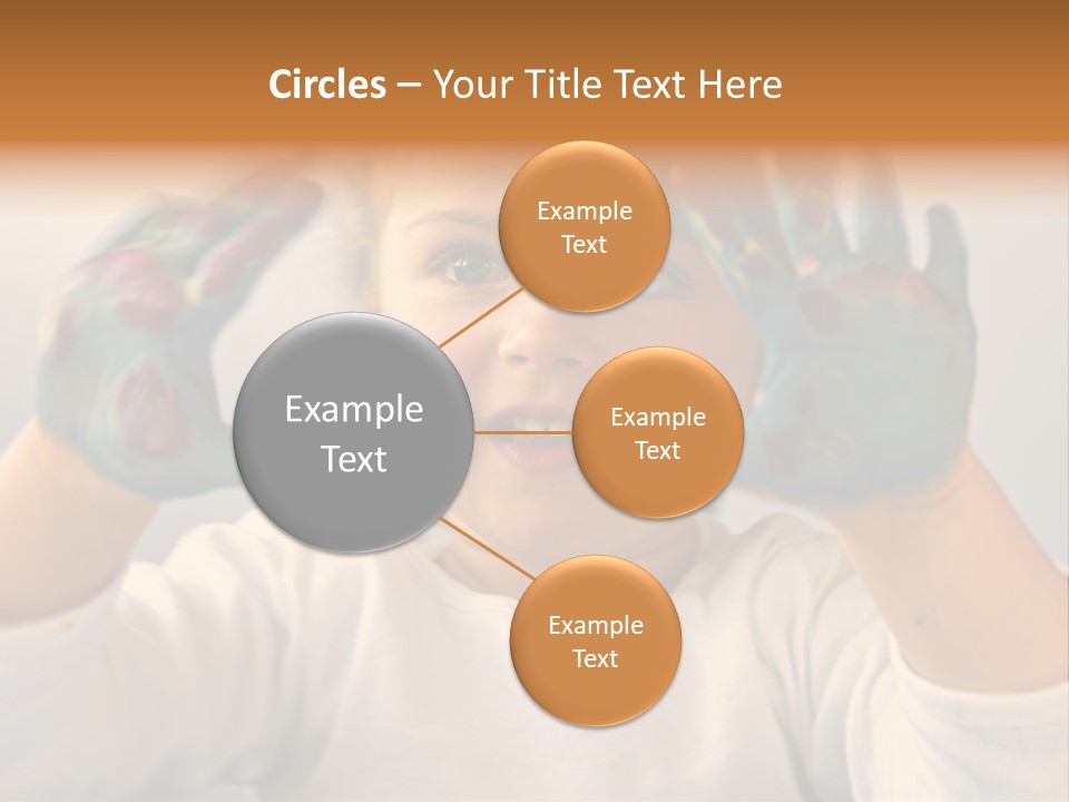 Hand Green Little PowerPoint Template