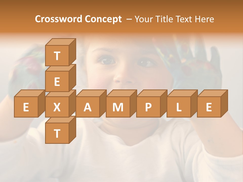 Hand Green Little PowerPoint Template