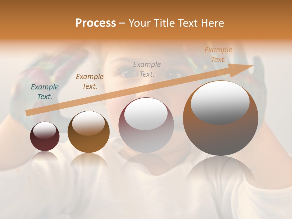 Hand Green Little PowerPoint Template