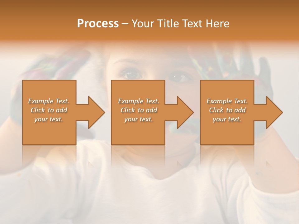Hand Green Little PowerPoint Template