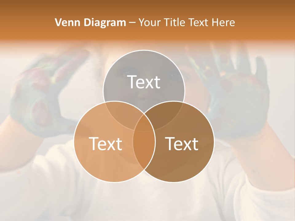 Hand Green Little PowerPoint Template