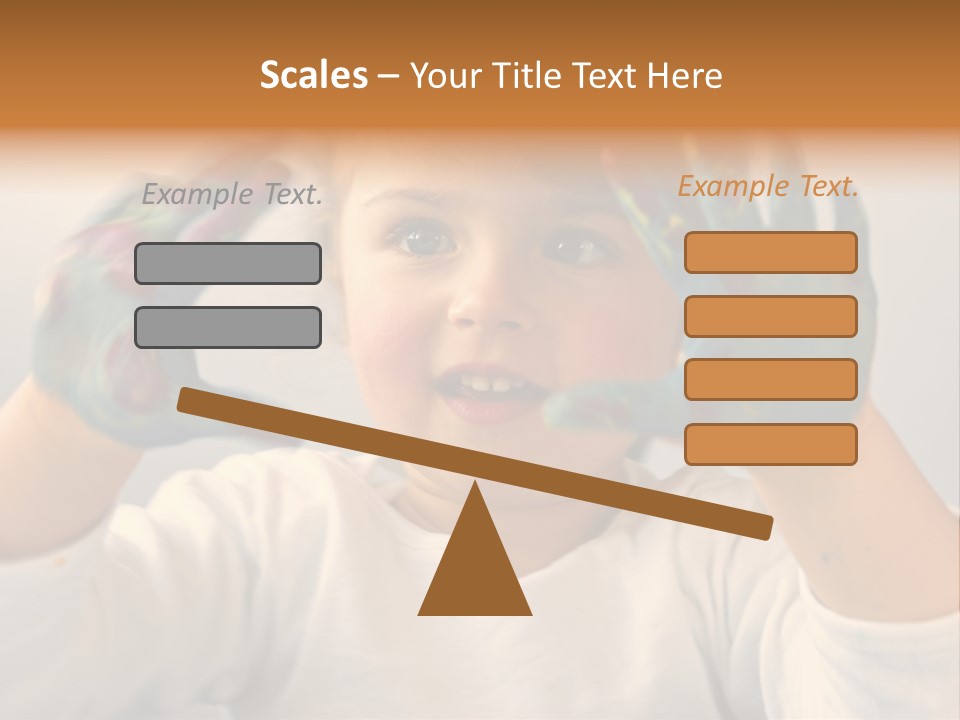 Hand Green Little PowerPoint Template