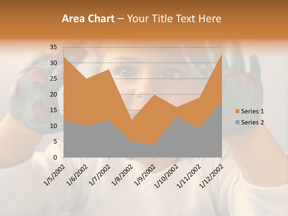 Hand Green Little PowerPoint Template