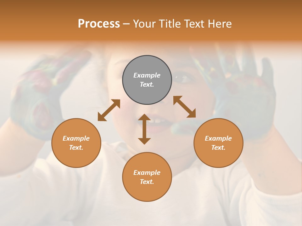 Hand Green Little PowerPoint Template