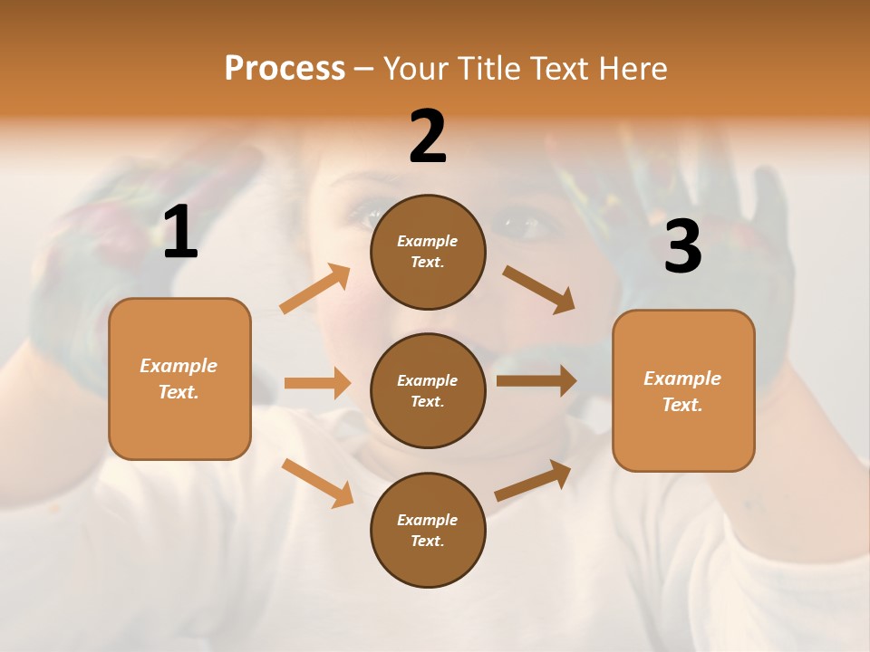 Hand Green Little PowerPoint Template