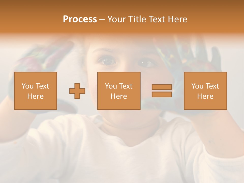 Hand Green Little PowerPoint Template