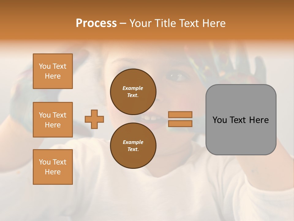 Hand Green Little PowerPoint Template