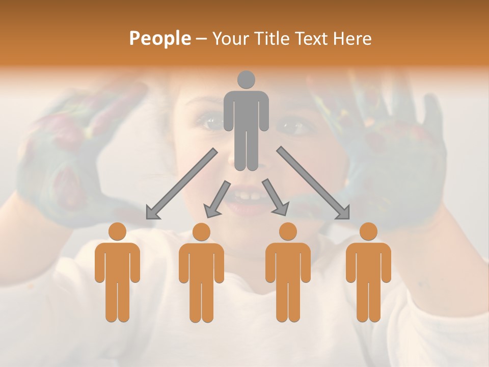 Hand Green Little PowerPoint Template