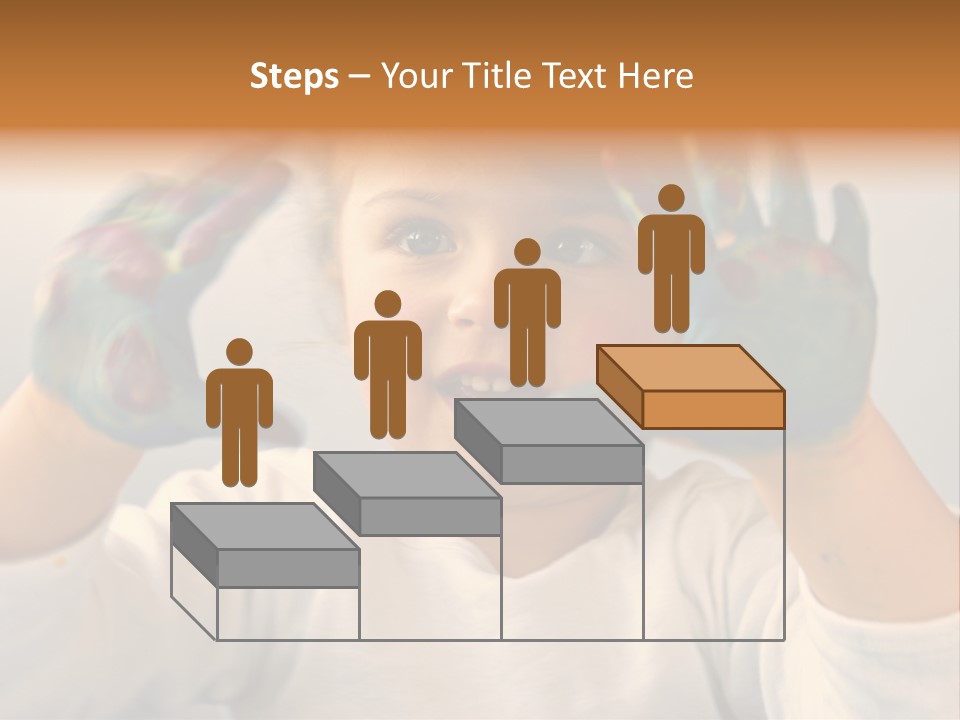 Hand Green Little PowerPoint Template