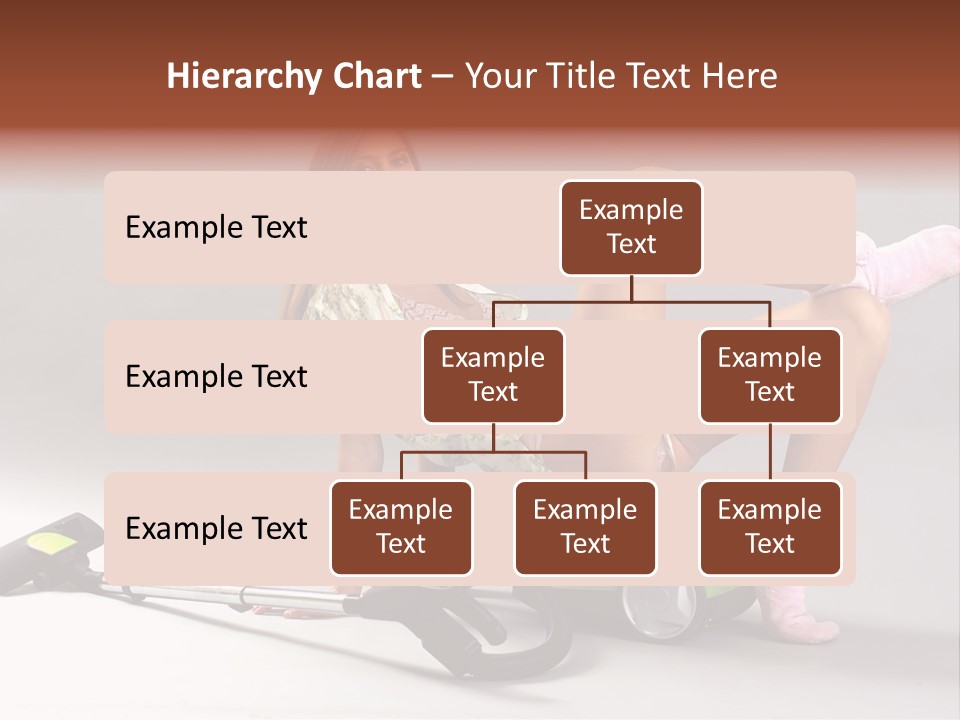 Rest Brunette Sit PowerPoint Template