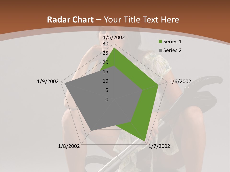 Woman Flirtation Work PowerPoint Template