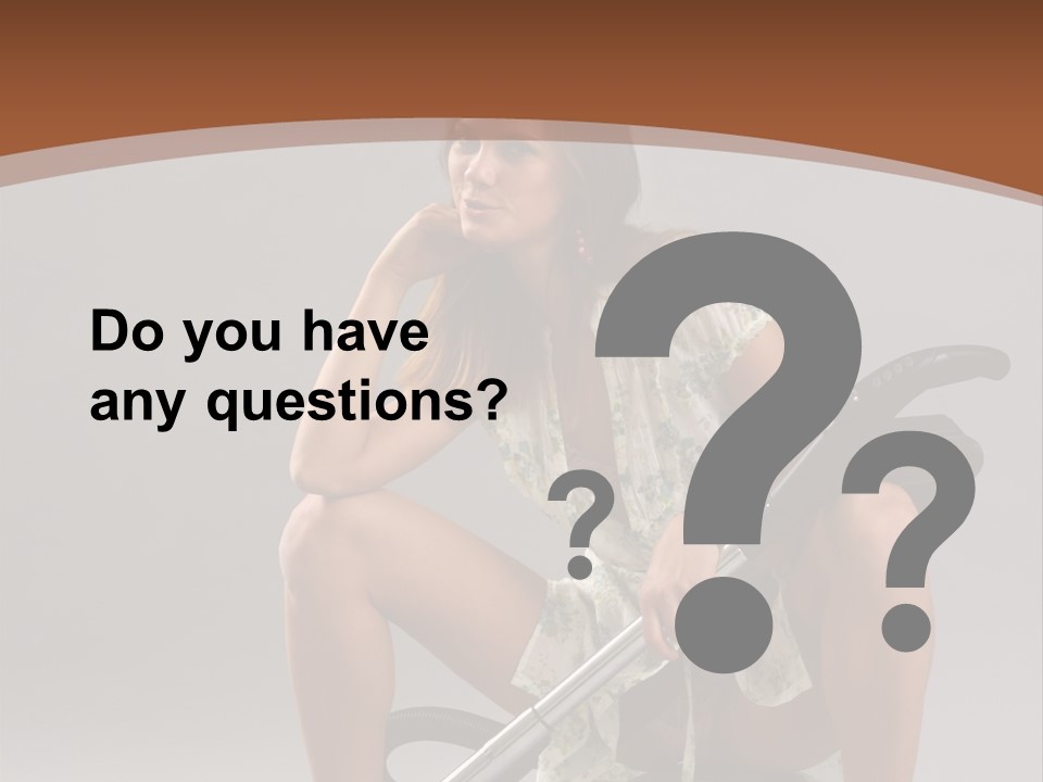 Woman Flirtation Work PowerPoint Template