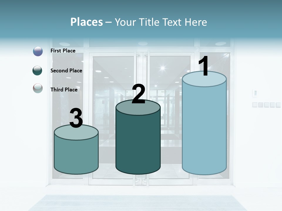 Wrought Subway Building PowerPoint Template