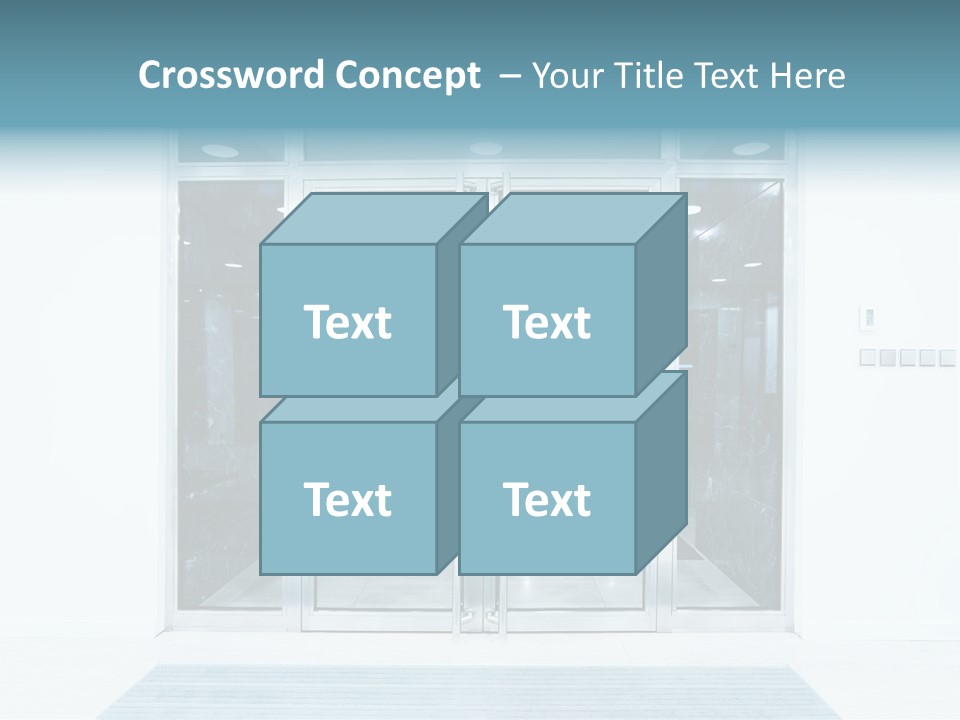 Wrought Subway Building PowerPoint Template