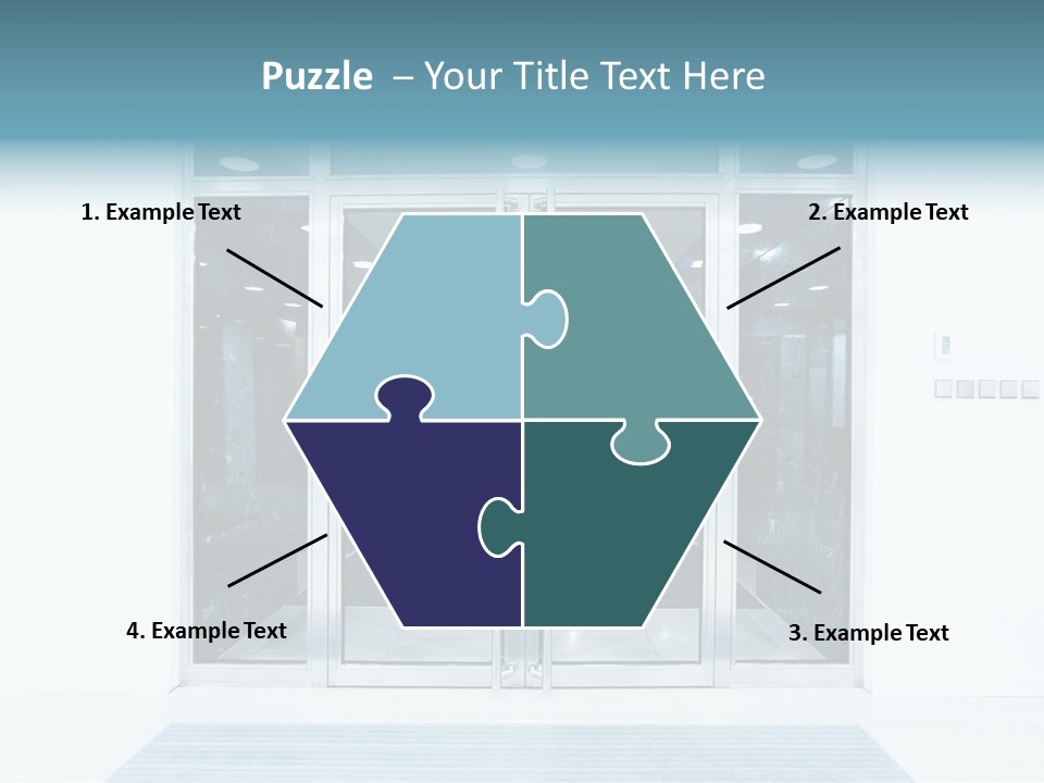 Wrought Subway Building PowerPoint Template