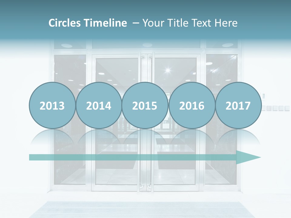 Wrought Subway Building PowerPoint Template