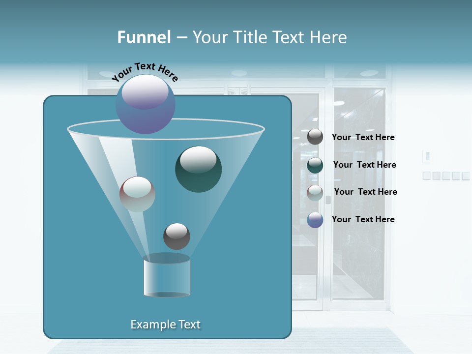 Wrought Subway Building PowerPoint Template