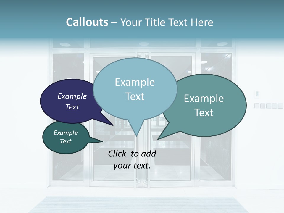 Wrought Subway Building PowerPoint Template