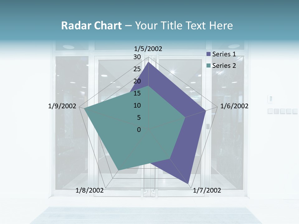 Wrought Subway Building PowerPoint Template