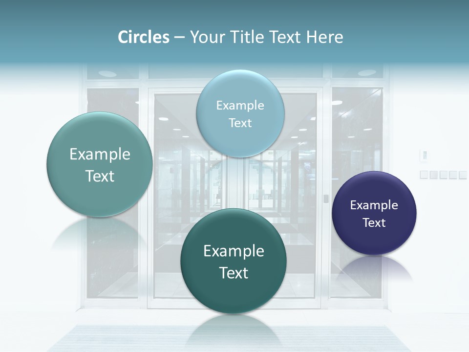 Wrought Subway Building PowerPoint Template