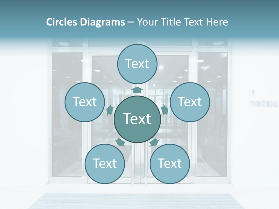 Wrought Subway Building PowerPoint Template